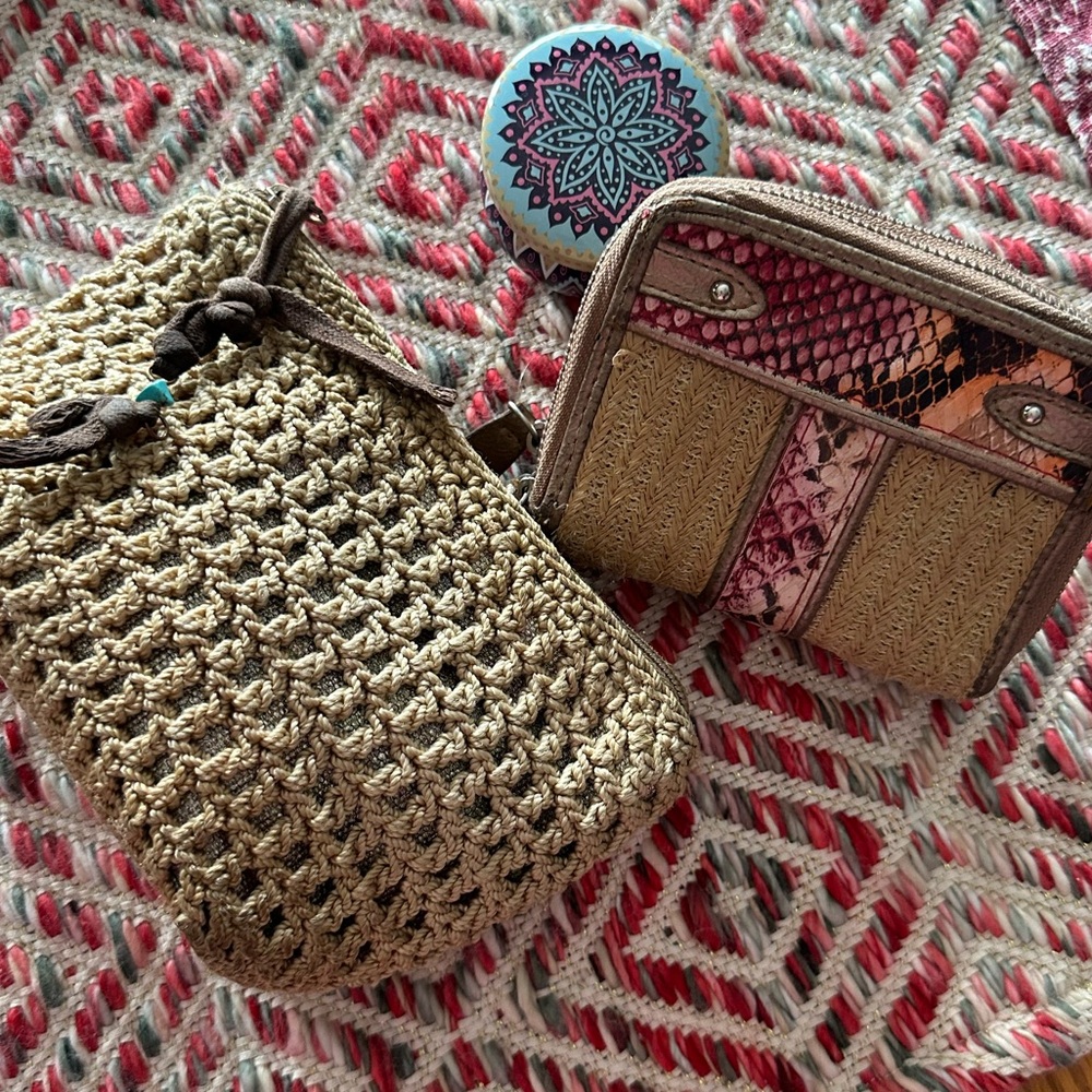 The Sak - Makeup Bag + Wallet Vintage - Picture 2 of 9
